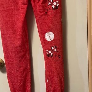 Disney Red Minnie Joggers